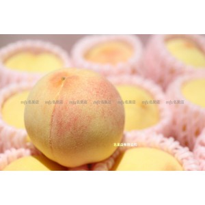 日本 岡山縣 清水白桃 4kg 原箱 12-15玉 2