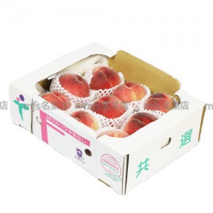 日本 山梨縣 露地水蜜桃 3kg 原箱 9-10玉