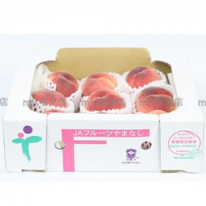 日本 山梨縣 露地水蜜桃 3kg 原箱 9-10玉 2