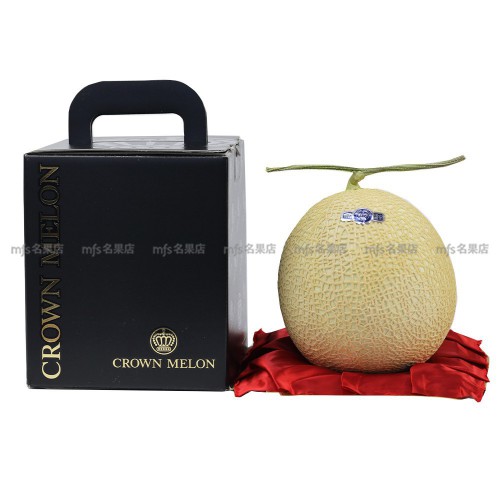 日本 靜岡縣 皇冠蜜瓜 山等級 禮盒