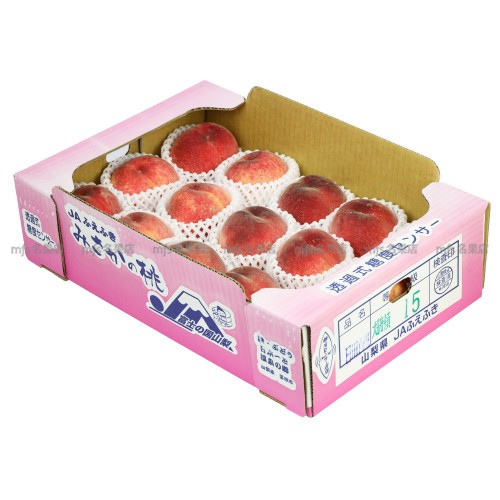 日本 山梨縣 大糖嶺水蜜桃 5kg 原箱 15-16玉