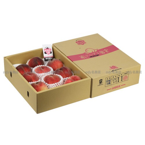 日本 山梨縣 EX水蜜桃 原箱 3kg 10-11玉