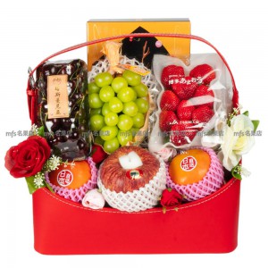 農曆新年尊尚紅色果籃 A 2