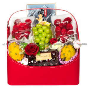 農曆新年尊尚紅色果籃 B 2