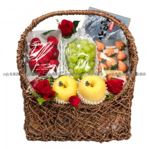 農曆新年精緻金色果籃 B 2