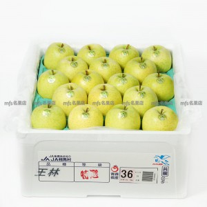 日本 青森縣 王林蘋果 原箱 36-40玉
