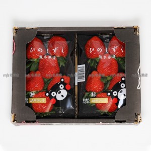 日本 熊本縣 露之水滴士多啤梨 碟裝 1盒2碟