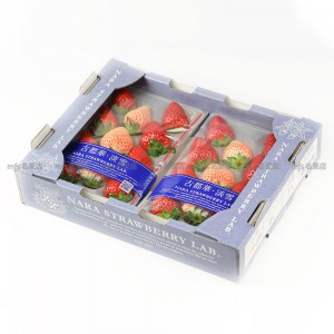 日本 奈良縣 古都華x淡雪雙色士多啤梨 碟裝 1盒2碟